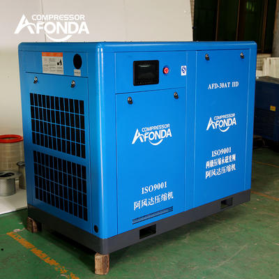 Two stage 22kw screw air compressor